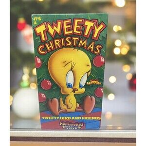 It’s A Tweety Christmas VHS Tweety Bird and Friends Looney Tunes Cartoons SEALED
